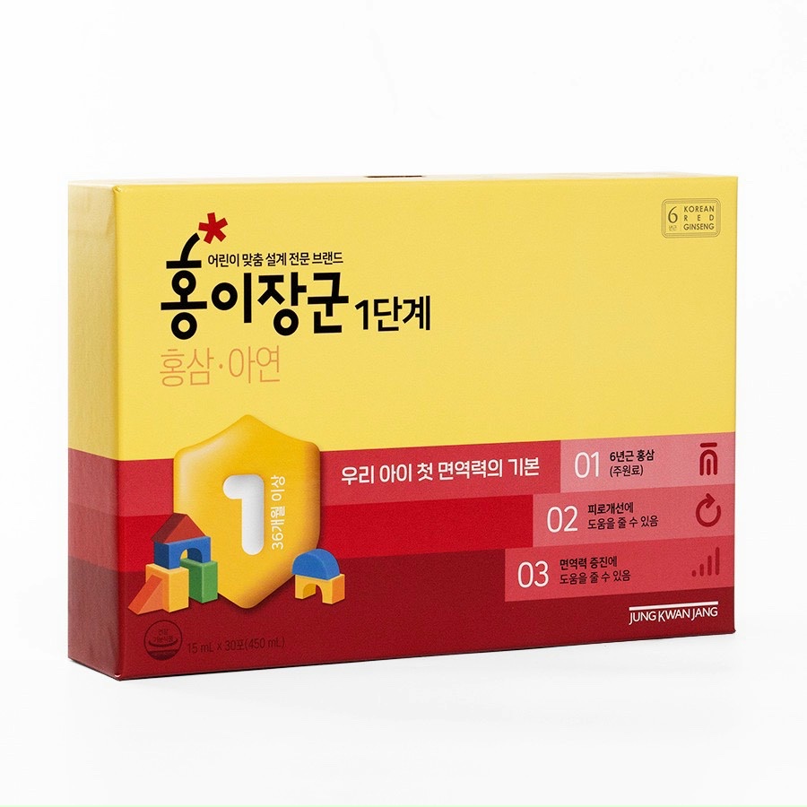 Nước hồng sâm cho bé KGC Cheong Kwang Jang 30 gói 15ml 3-5 tuổi